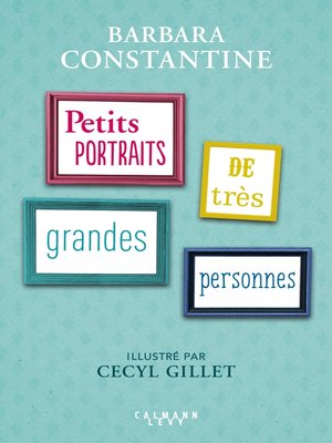 cover image of Petits portraits de très Grandes Personnes